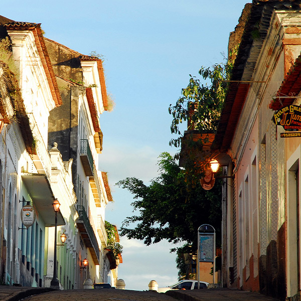 Foto da ladeira histórica - São Luís/MA